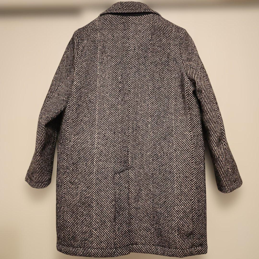 【せむ吉】GANGSTERVILLE ブラック チェスターコート M