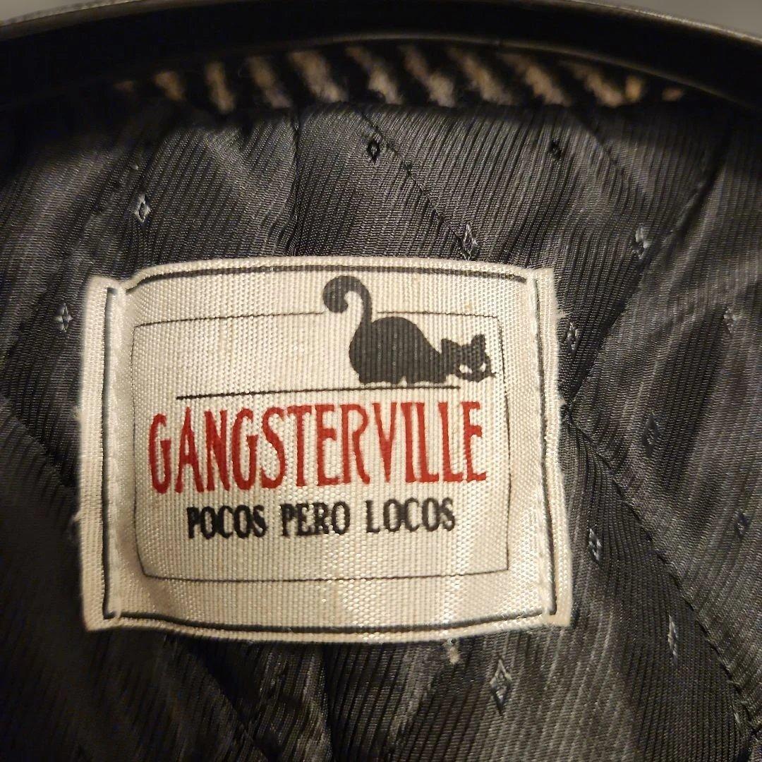 【せむ吉】GANGSTERVILLE ブラック チェスターコート M