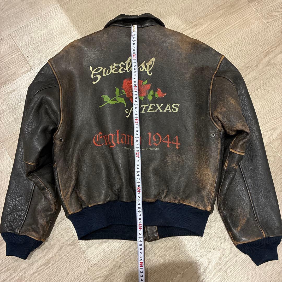 sahara専用。AVIREX A-2フライトジャケット　M-Lサイズ相当