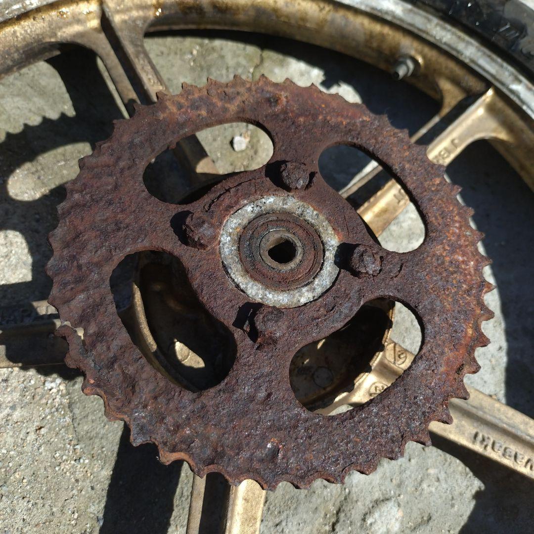 カワサキ　AR50 前後ホイールセット　AR80