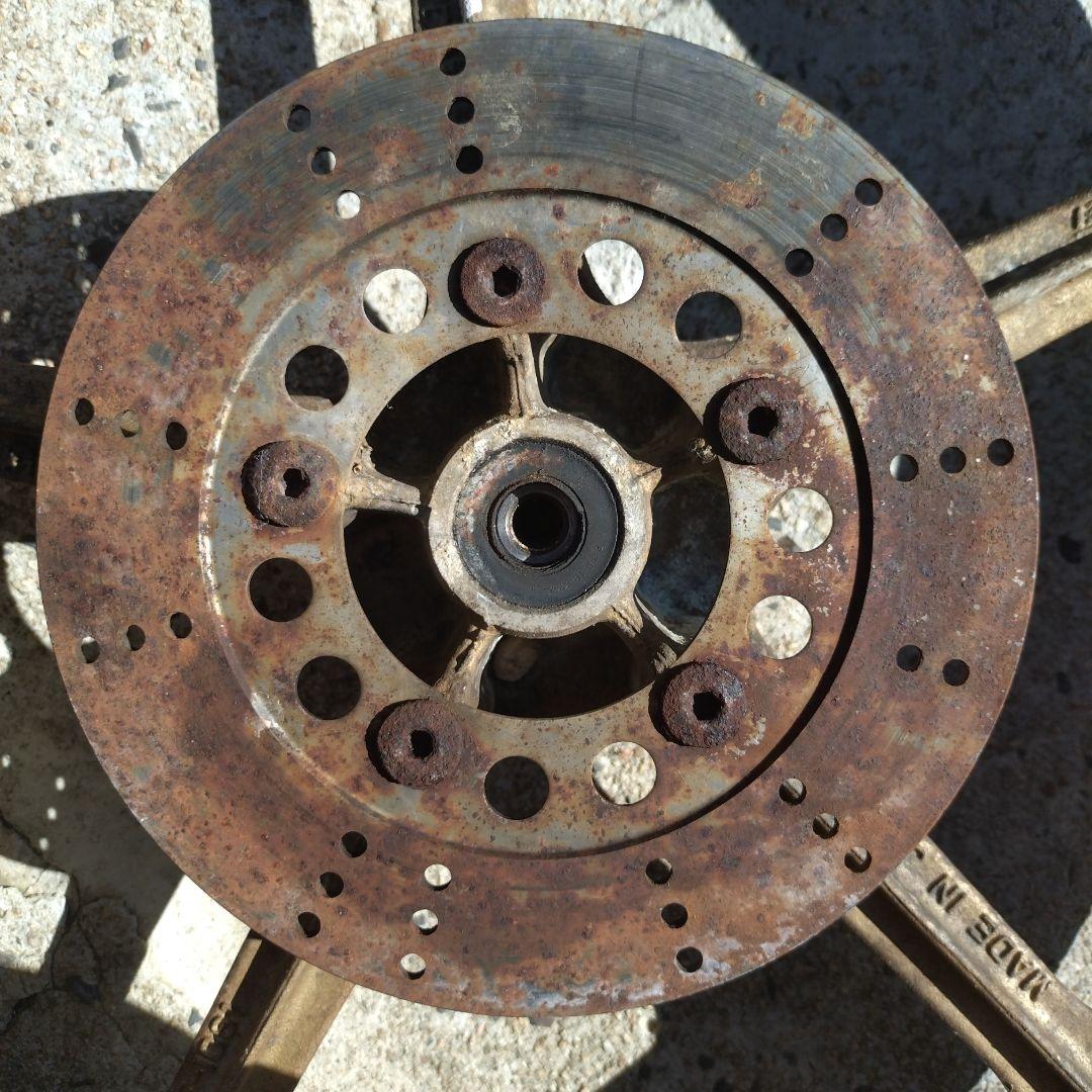 カワサキ　AR50 前後ホイールセット　AR80