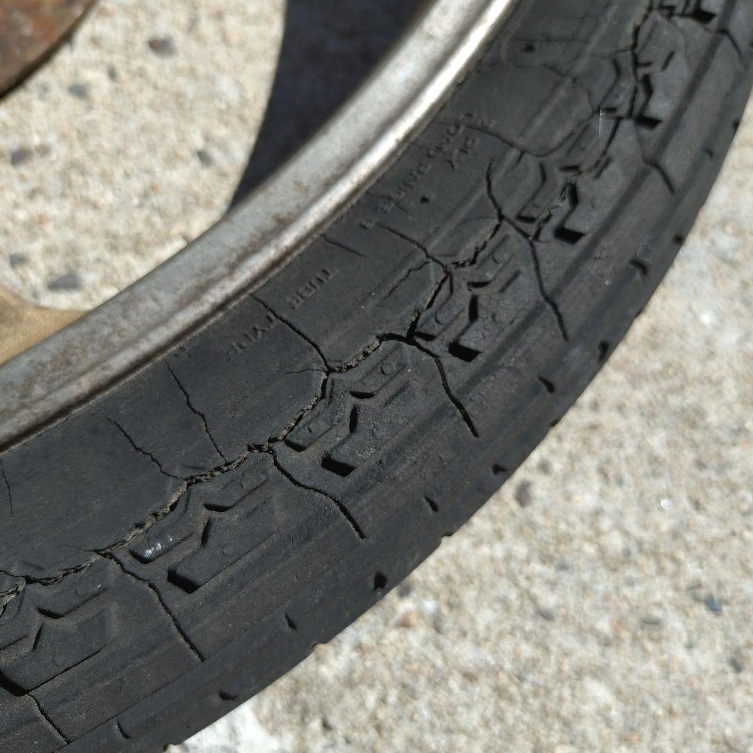 カワサキ　AR50 前後ホイールセット　AR80