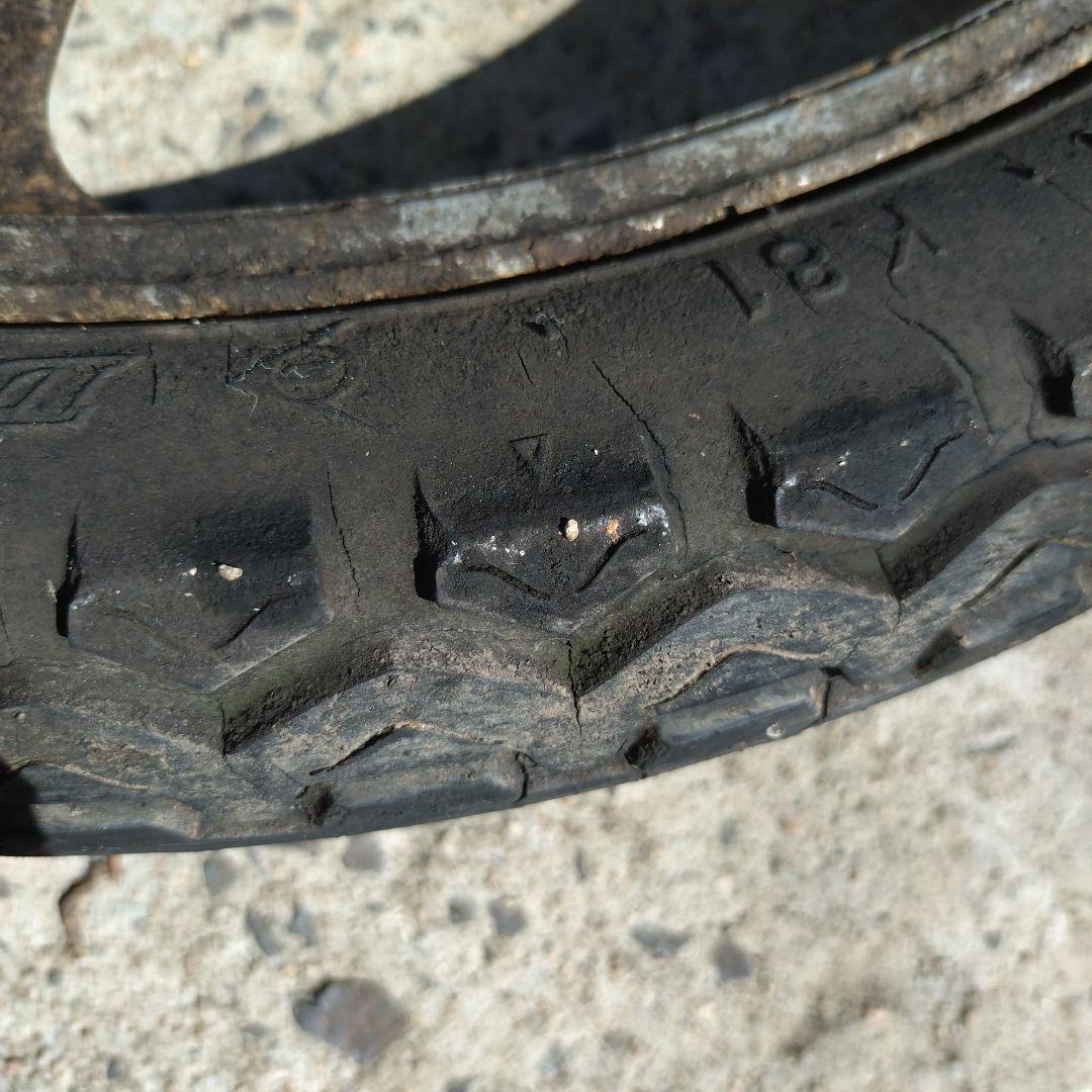 カワサキ　AR50 前後ホイールセット　AR80