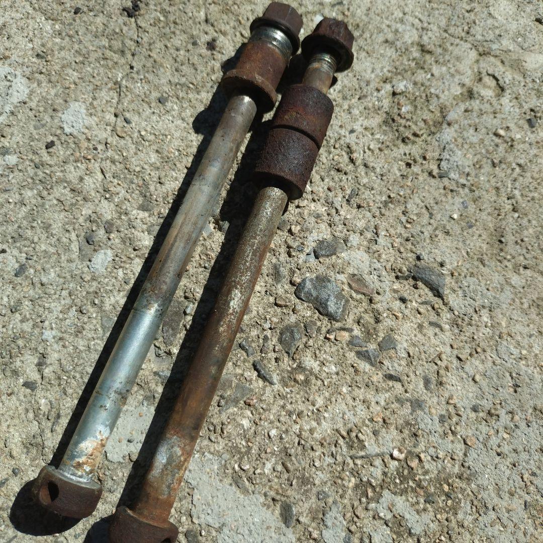 カワサキ　AR50 前後ホイールセット　AR80