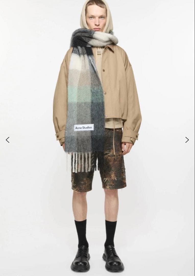 プ*敏様 Acne Studios モヘアマフラー