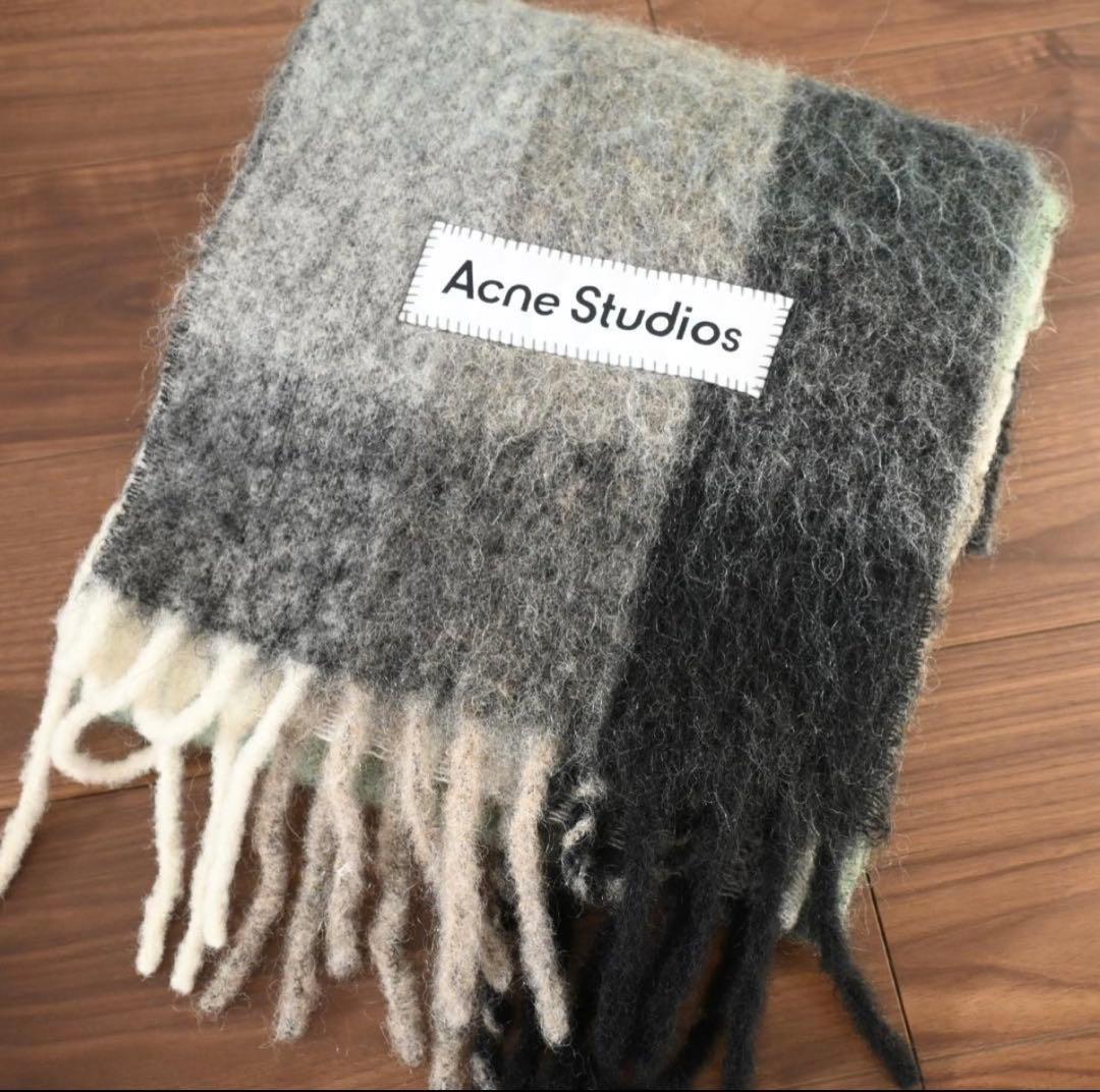 プ*敏様 Acne Studios モヘアマフラー