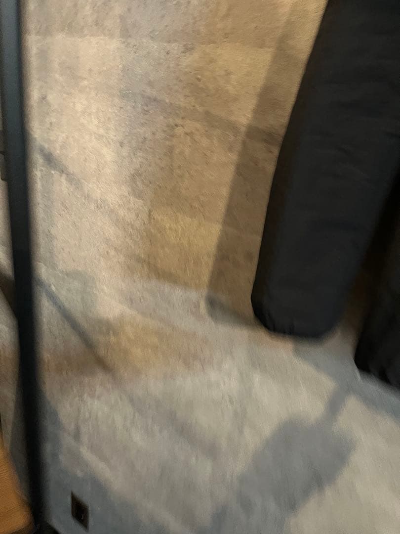 メゾンマルジェラ　ノーカラー黒ジャケット 中綿　春夏 希少サイズ48