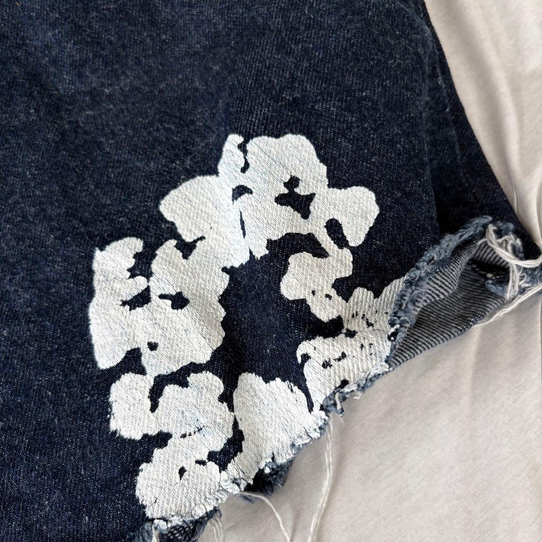パンツ DENIM TEARS Cotton Wreath Short Denim L