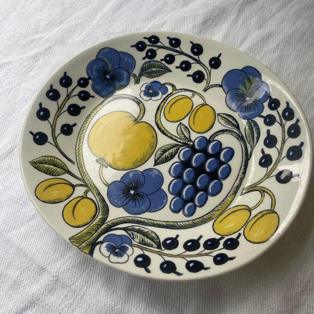 2枚おまとめ！レア！旧カラーロゴ　アラビア　パラティッシ　オーバル 25cm