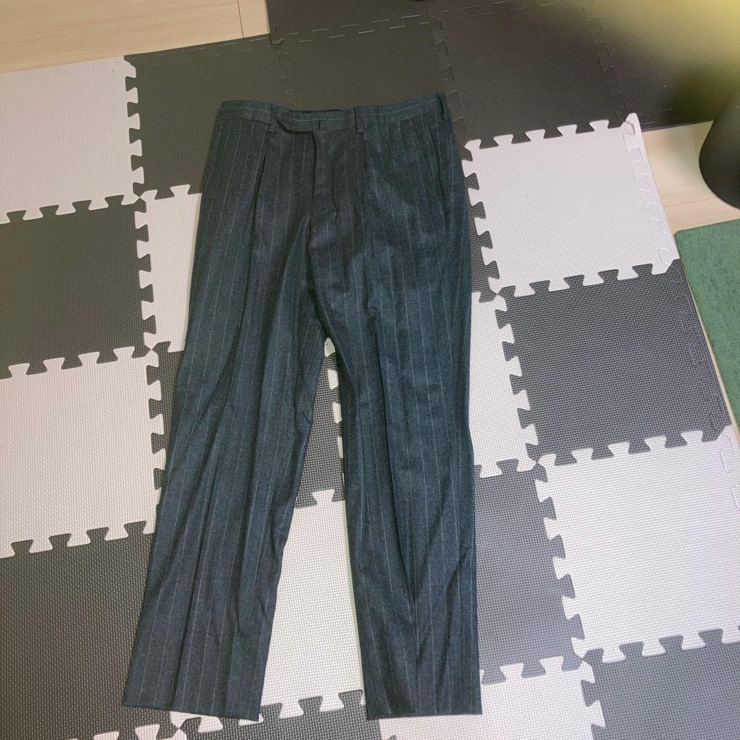 ユナイテッドアローズ　ストライプ　スーツ46