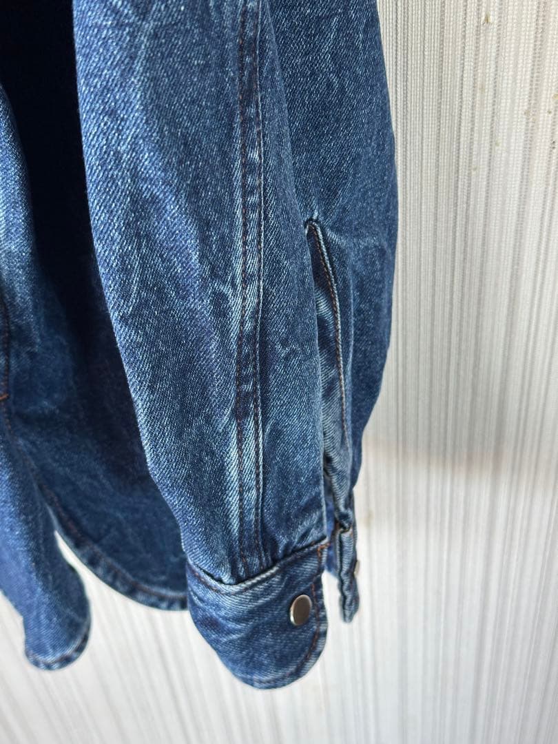 LE JEAN DE ÉDIFICE ダークブルー デニムジャケット