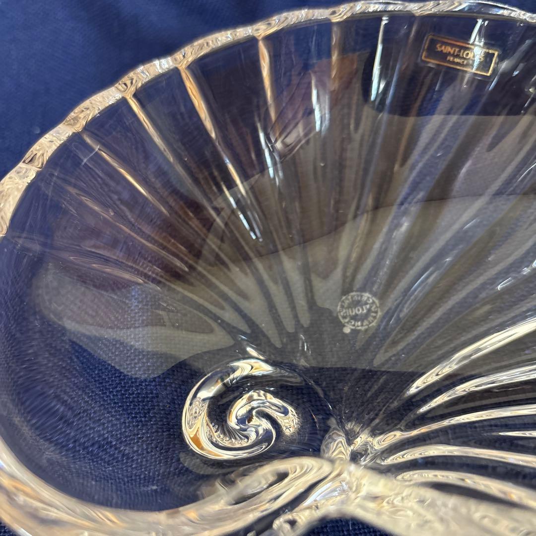 サンルイSaint Louis 貝殻型プレート