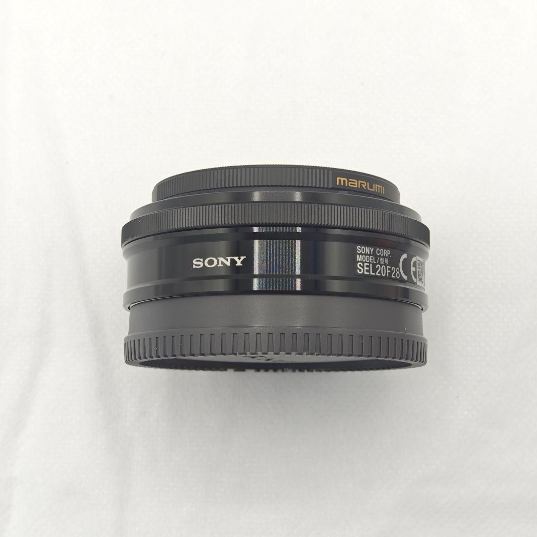 【新品同様】SONY SEL20F28 EXUSレンズフィルター 49mm付