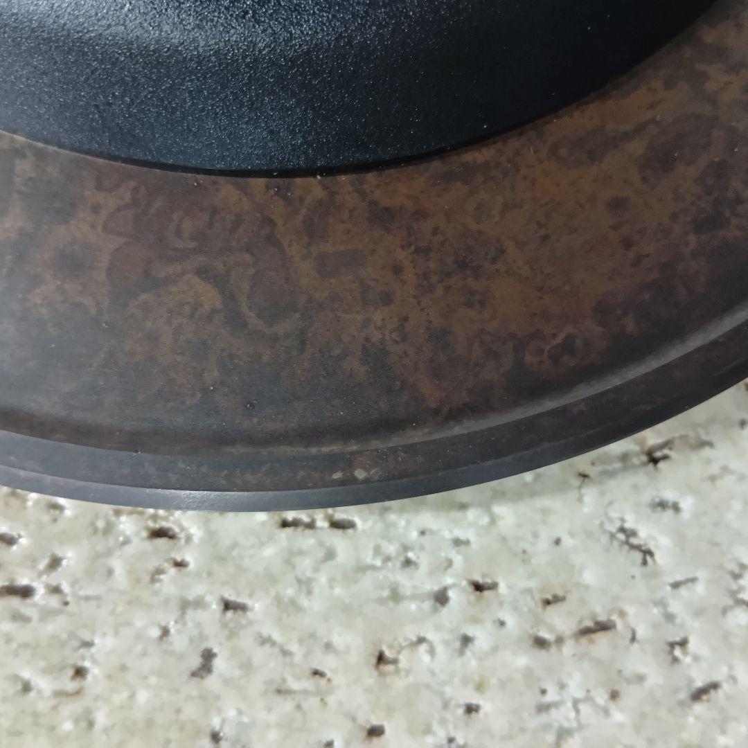 レムノス Lemnos Quaint クエィント 掛け時計 真鍮 斑紋黒染色