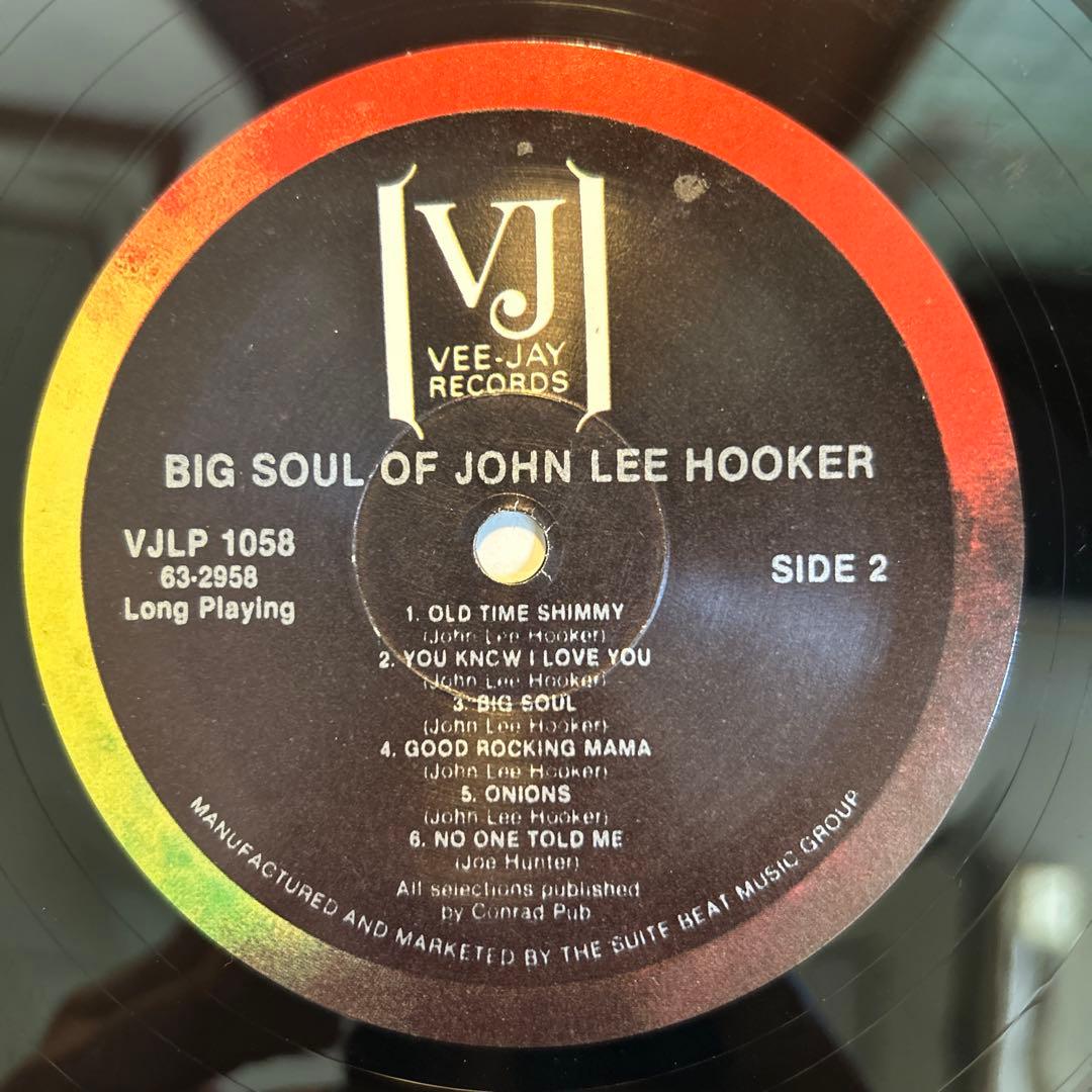洋楽 John Lee Hooker The Big Soul US