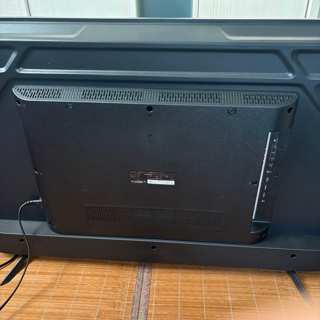 【ジャンク】Qriom 液晶テレビ Google TV QRK-43TL4K