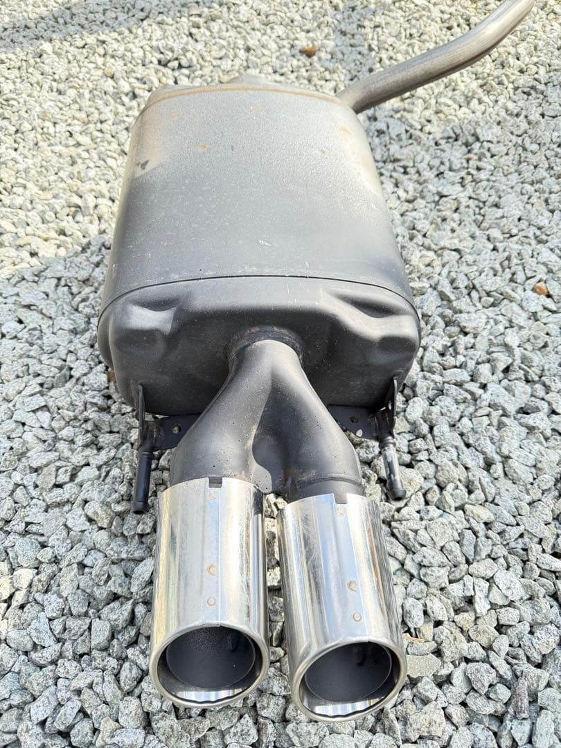 220系クラウン　後期　RSアドバンス　純正マフラー左右セット