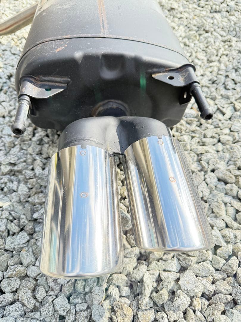 220系クラウン　後期　RSアドバンス　純正マフラー左右セット