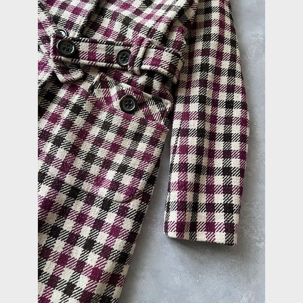 【りるるさま】キャシャレル カシミヤ ウール コート A1