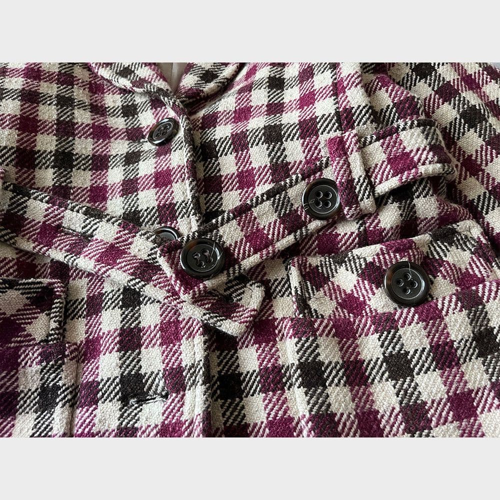 【りるるさま】キャシャレル カシミヤ ウール コート A1