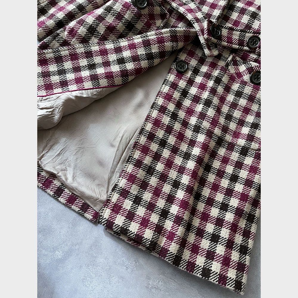 【りるるさま】キャシャレル カシミヤ ウール コート A1