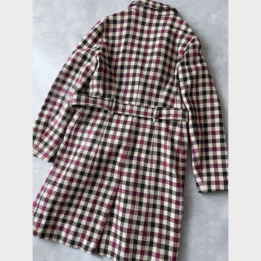 【りるるさま】キャシャレル カシミヤ ウール コート A1