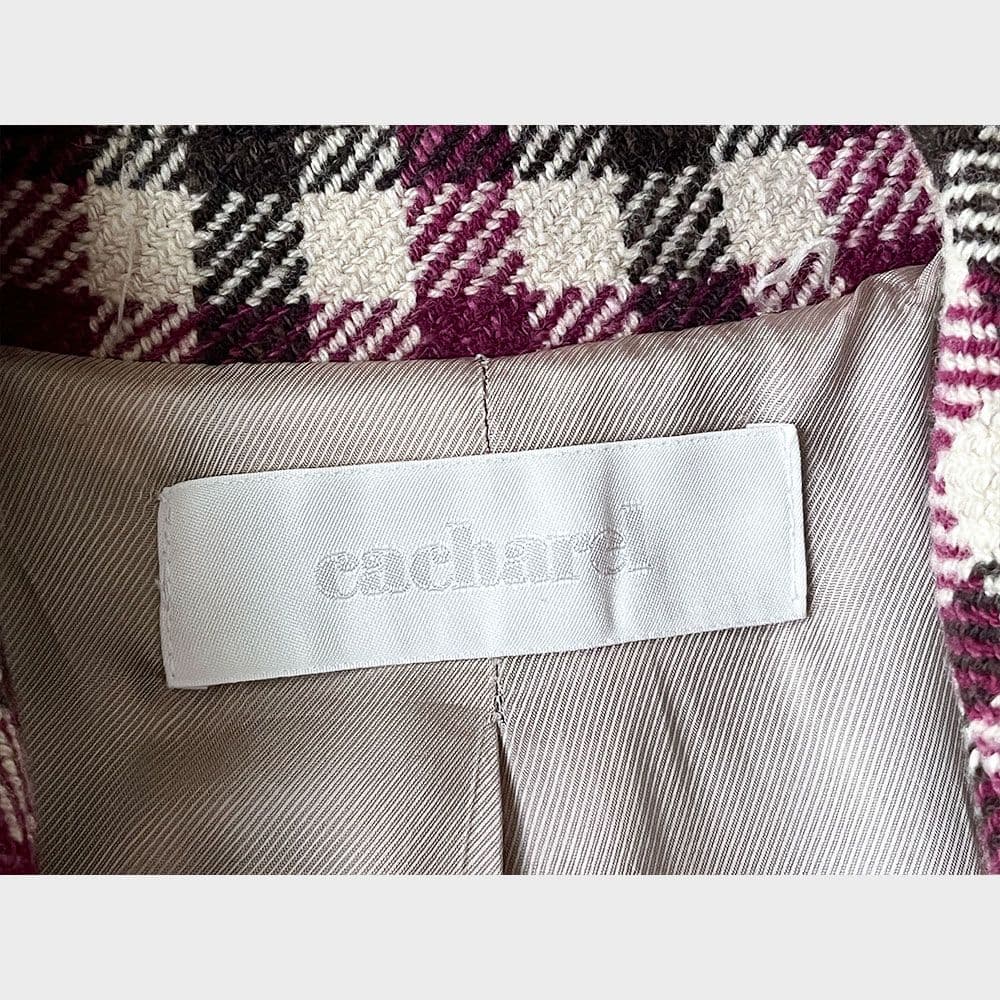 【りるるさま】キャシャレル カシミヤ ウール コート A1