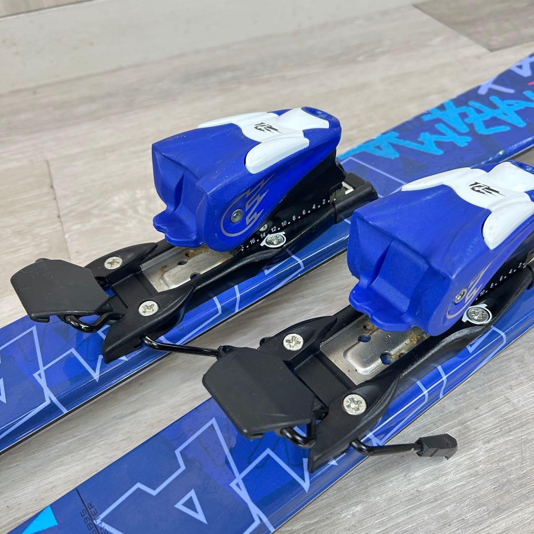 【キッズスキー】カザマ スキーセット 116cm ブーツ 23.0cm デビュー