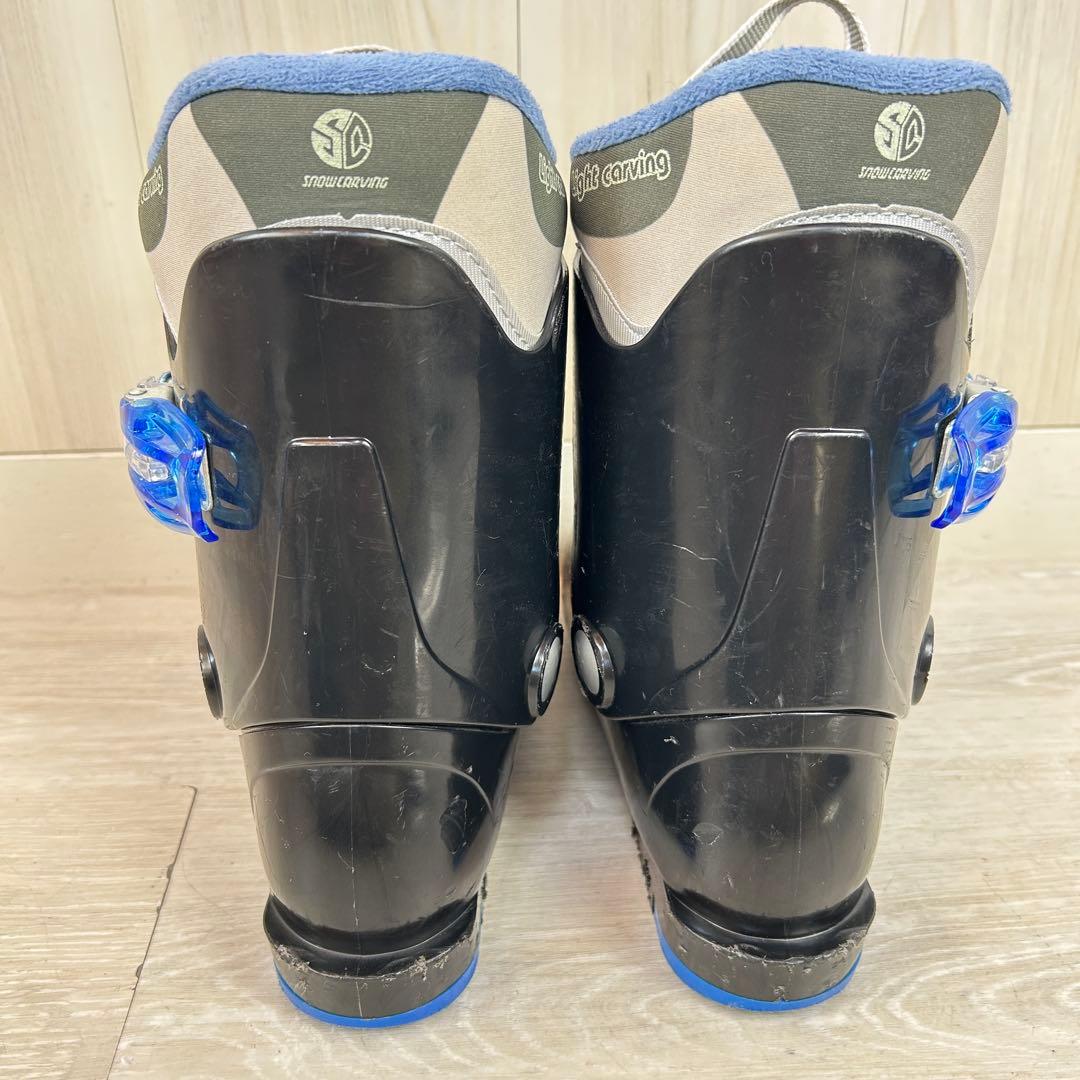 【キッズスキー】カザマ スキーセット 116cm ブーツ 23.0cm デビュー