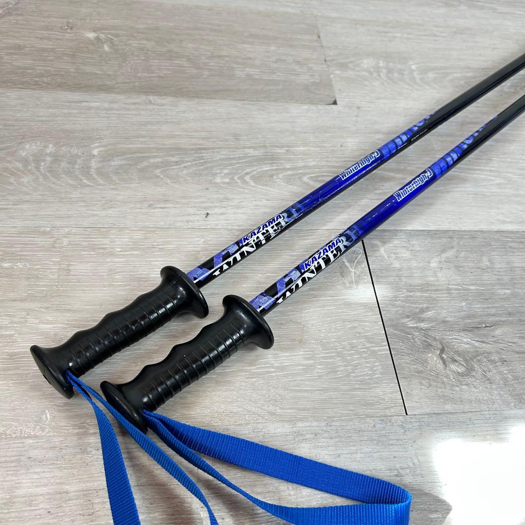 【キッズスキー】カザマ スキーセット 116cm ブーツ 23.0cm デビュー