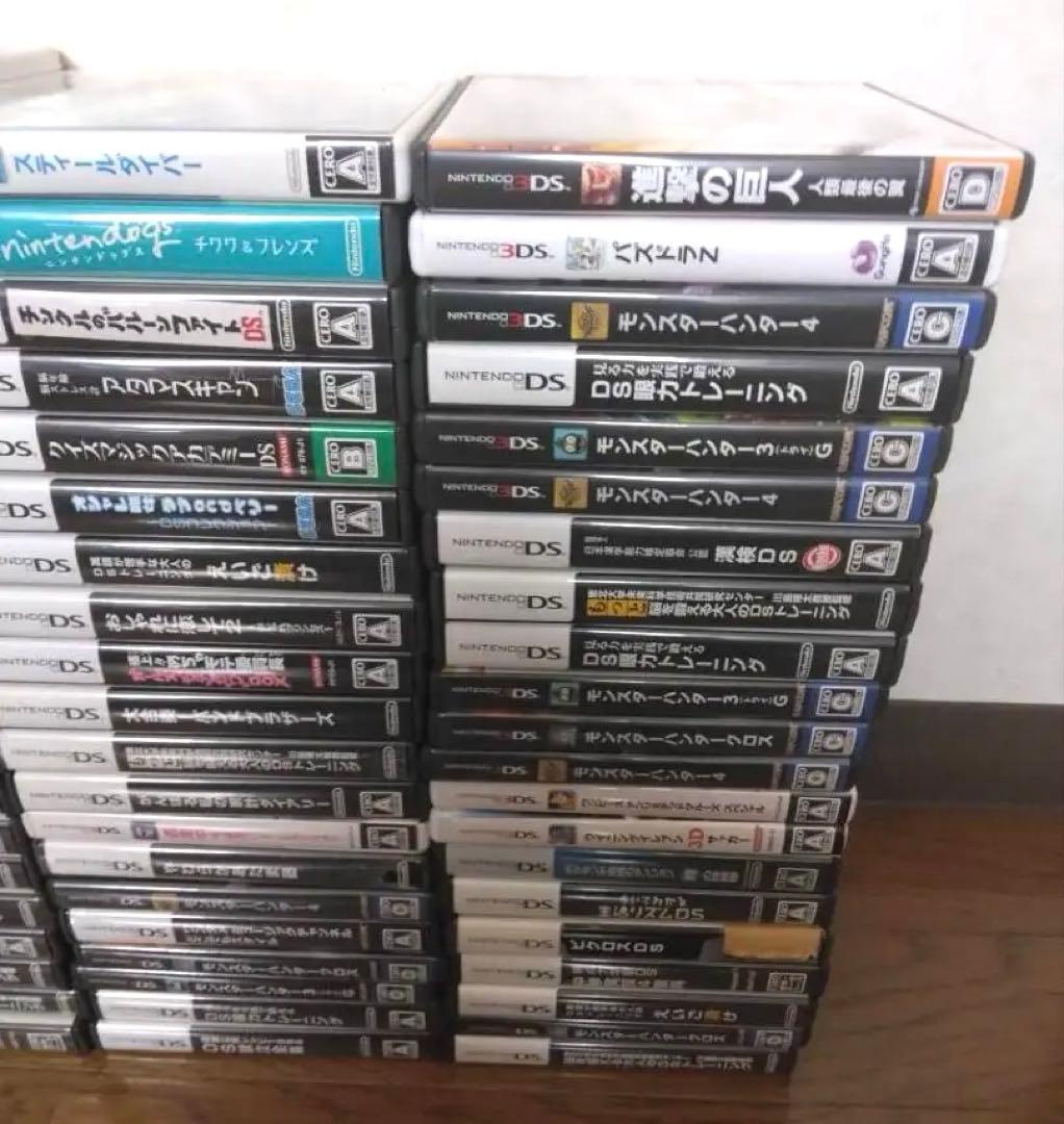 Nintendo ＤＳ 3ＤＳ ソフト 101本まとめ