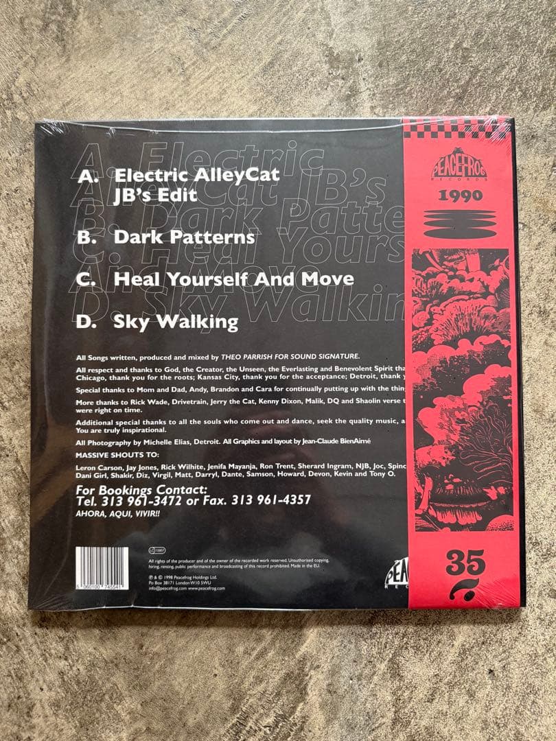 新品未使用 THEO PARRISH \"FIRST FLOOR PART 2 \"