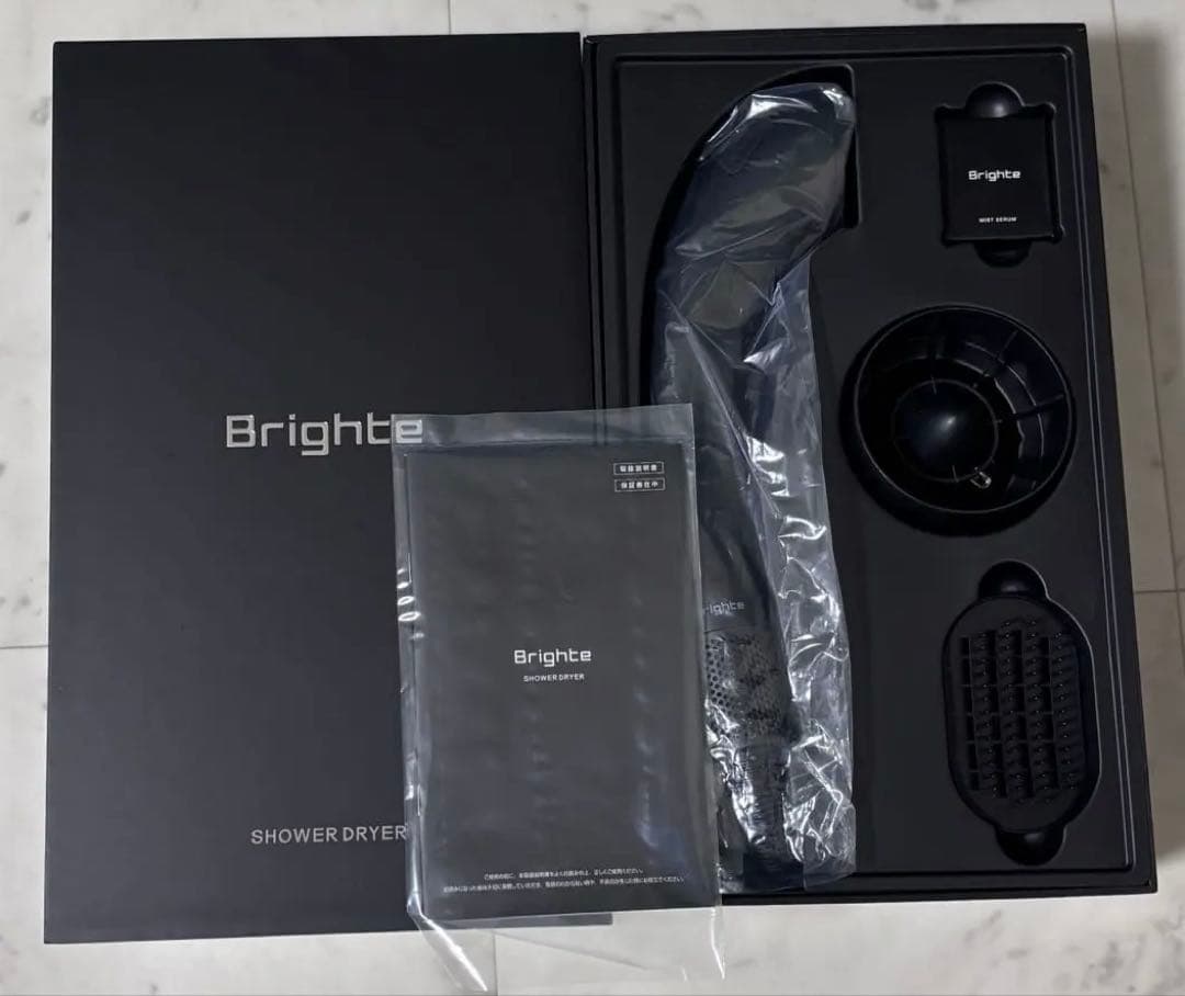 Brighte SHOWER DRYER ブラック