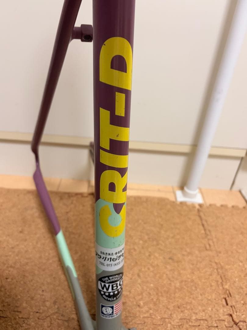 ENGINE11フレームセット ステム シートポスト付き 値下げ中