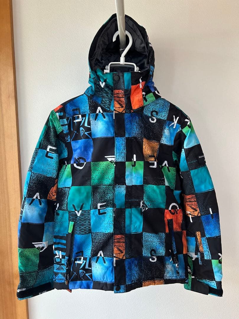 ⭐︎超美品 クイックシルバー スノーボード ジャケット パンツ グローブ ジュニア
