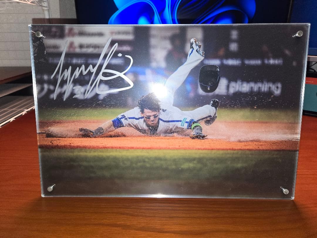 ベイスターズ　オースティン　直筆サイン入りアクリルアートパネルコレクション