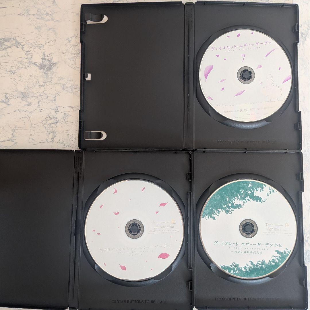 DVD　ヴァイオレット・エヴァーガーデン、外伝、劇場版　全9巻　新品ケース付