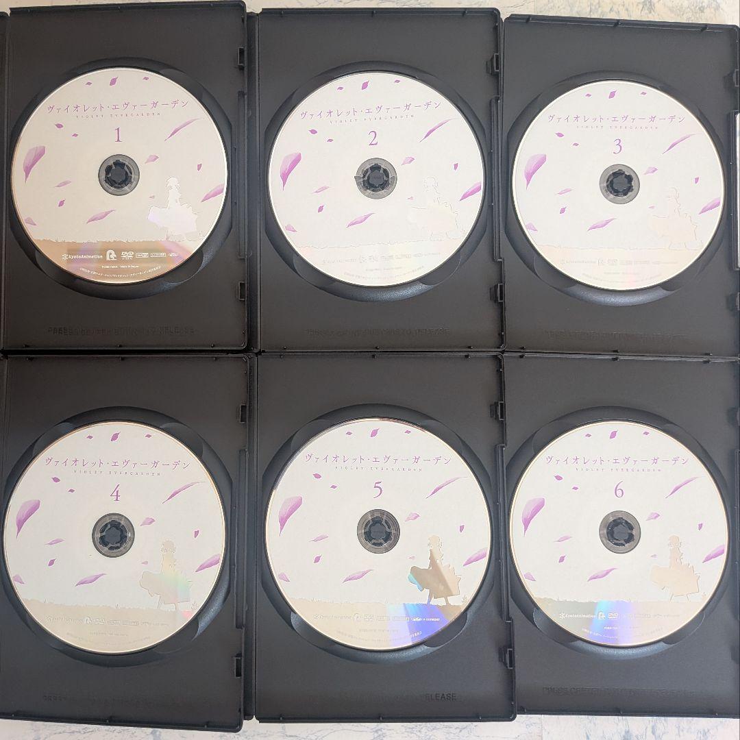 DVD　ヴァイオレット・エヴァーガーデン、外伝、劇場版　全9巻　新品ケース付