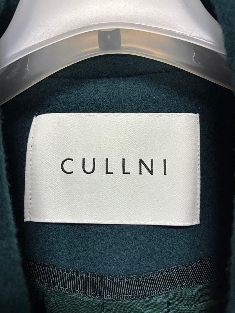 CULLNI クルニ ウール メルトン タイロッケン コート チェスターコート