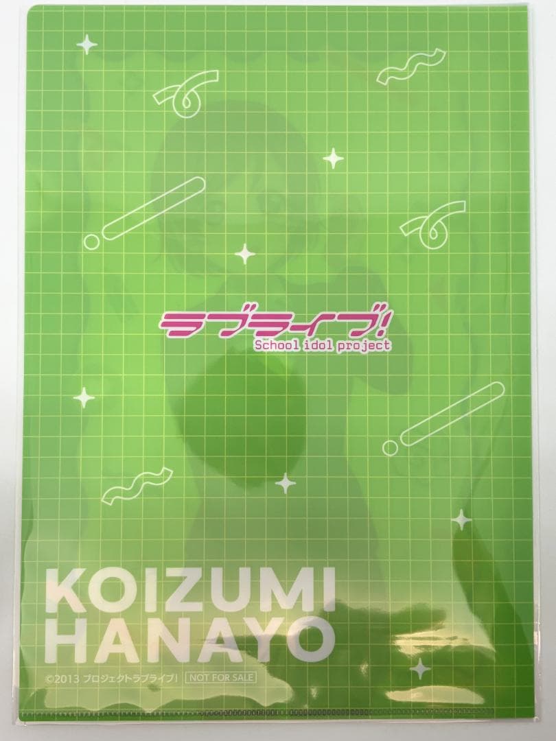 た*ん様 μ's クリアファイル コンプリートセット 15周年記念POPUPST