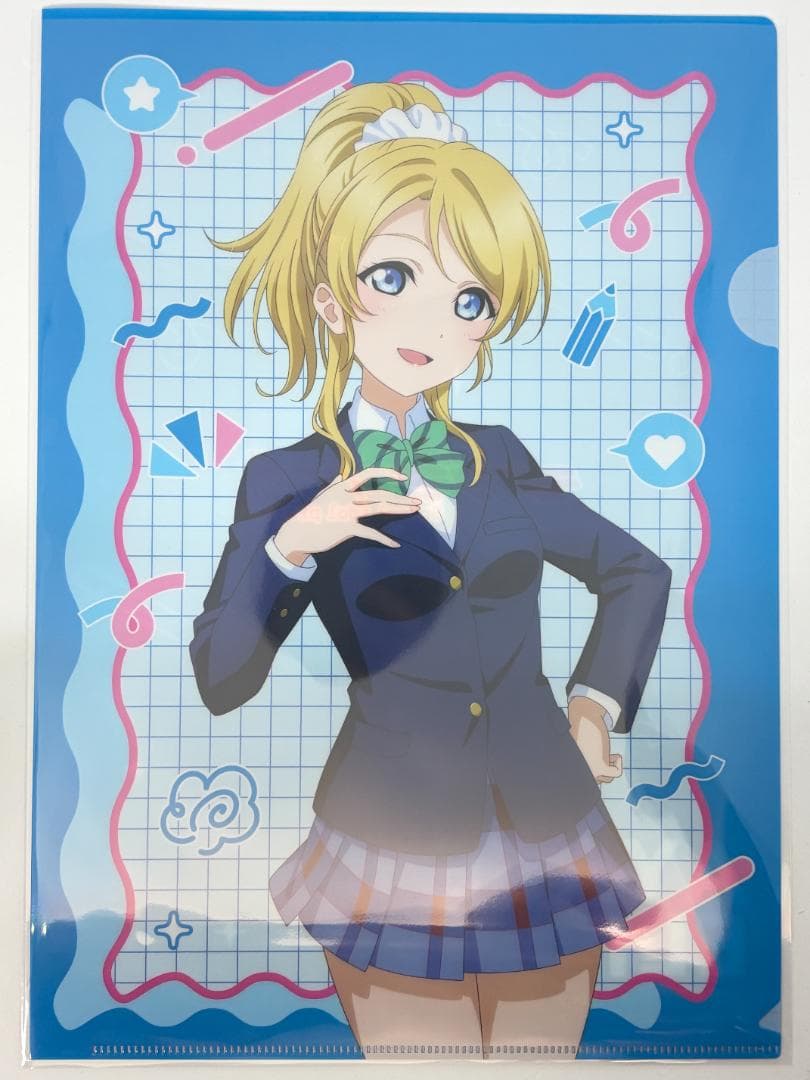 た*ん様 μ's クリアファイル コンプリートセット 15周年記念POPUPST