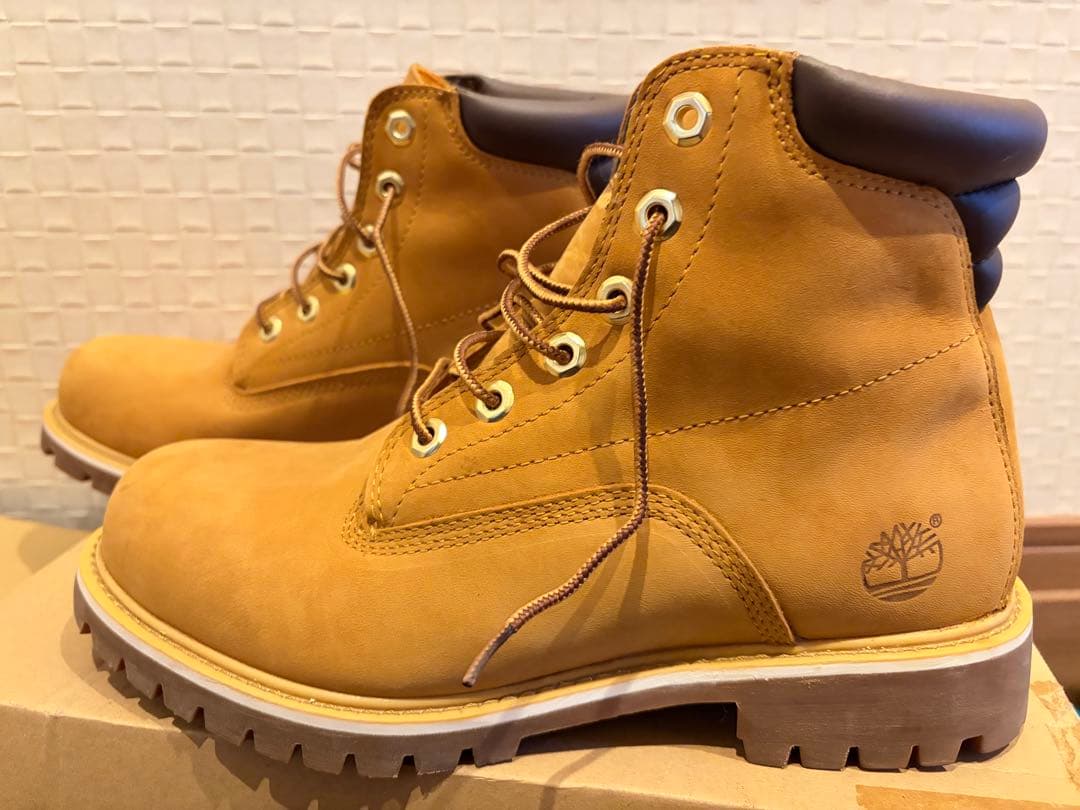 Timberland ブラウンハイカットブーツ 26cm