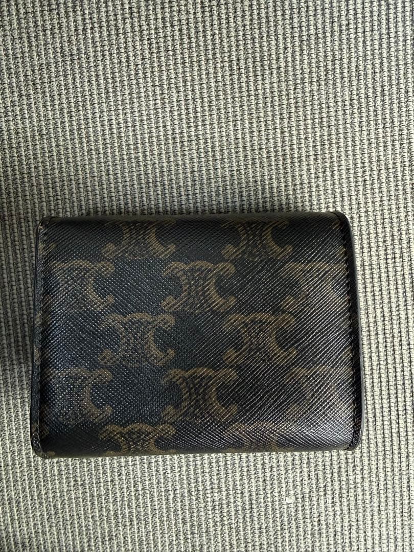 ※最終値下げ1/22まで※ CELINEセリーヌ モノグラム三つ折り財布