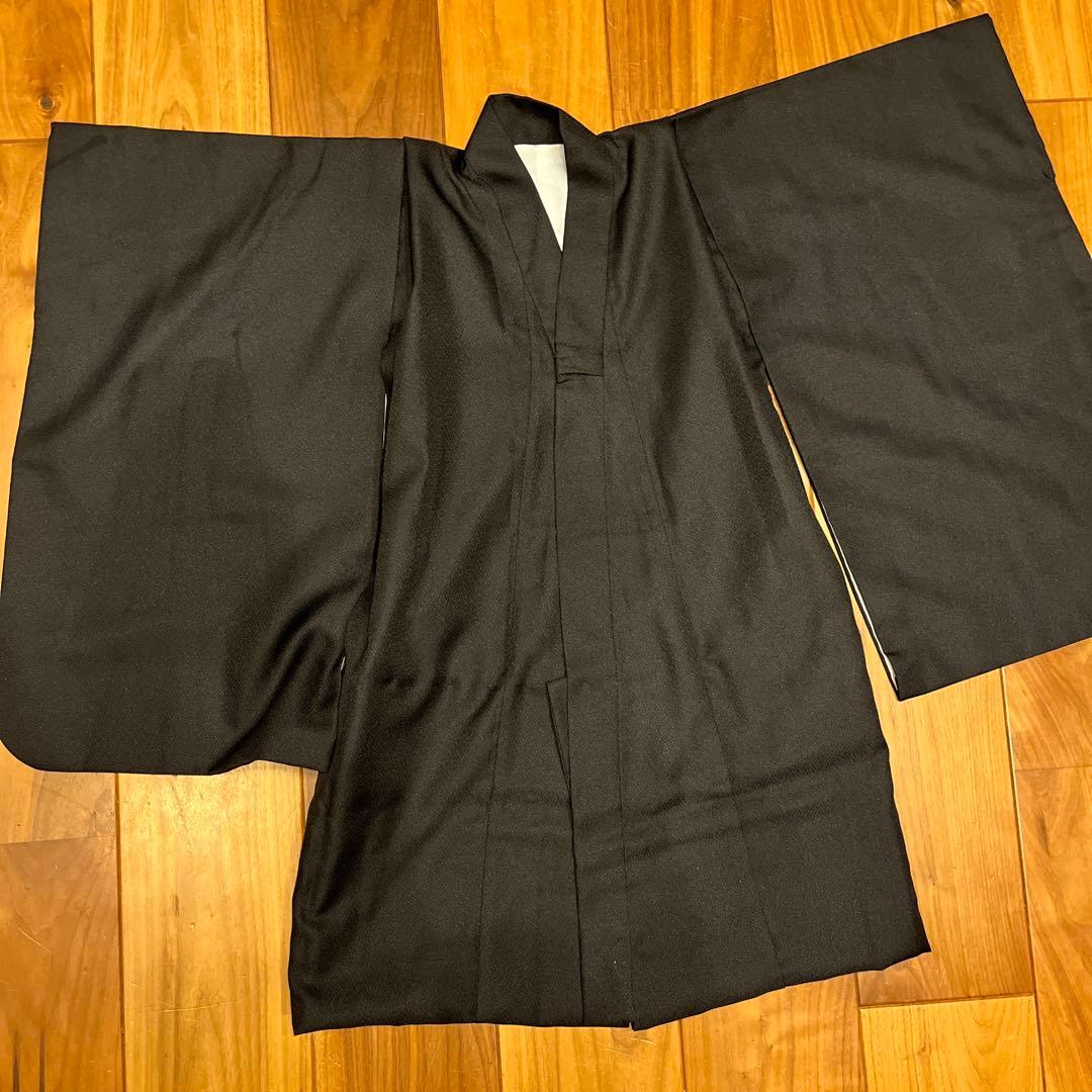 七五三セット　五歳 男児 着物&羽織&袴&角帯&長襦袢 鷹 松