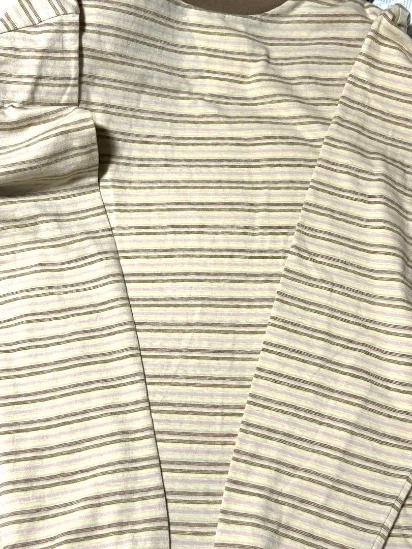 新品未使用 BATONER HAND DRAWING BORDER LONG T