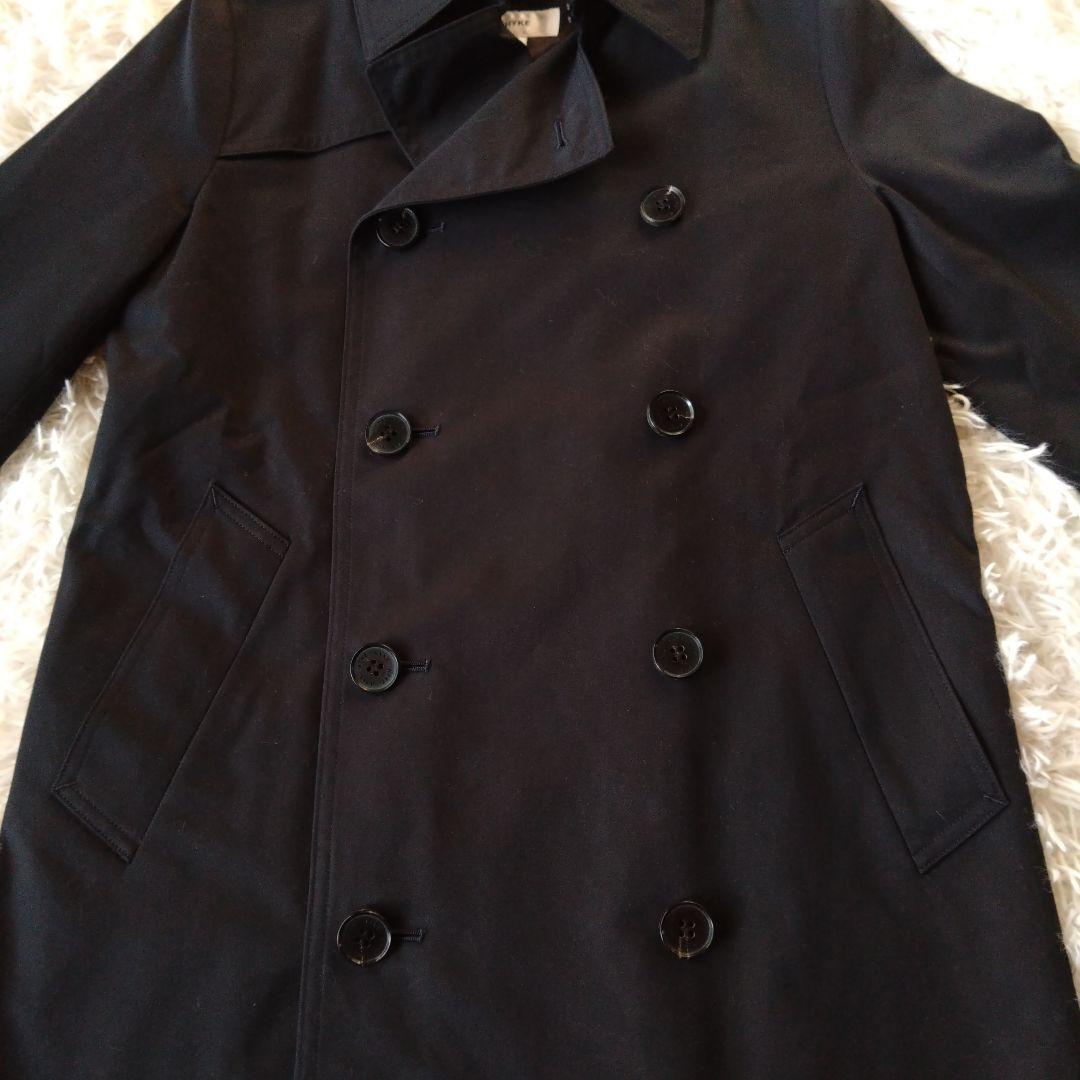 希少・美品✨【HYKE】ハイク 　　　ブラックトレンチコート ライナー付き