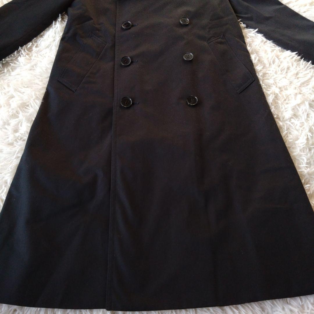 希少・美品✨【HYKE】ハイク 　　　ブラックトレンチコート ライナー付き