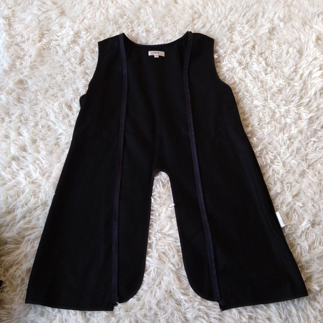 希少・美品✨【HYKE】ハイク 　　　ブラックトレンチコート ライナー付き