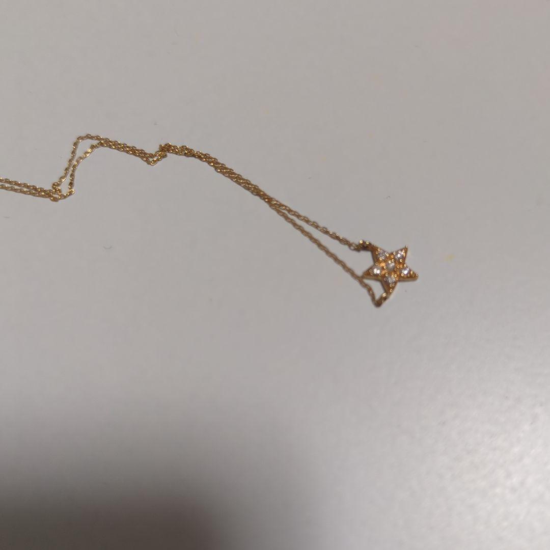 ete k10 星のネックレス