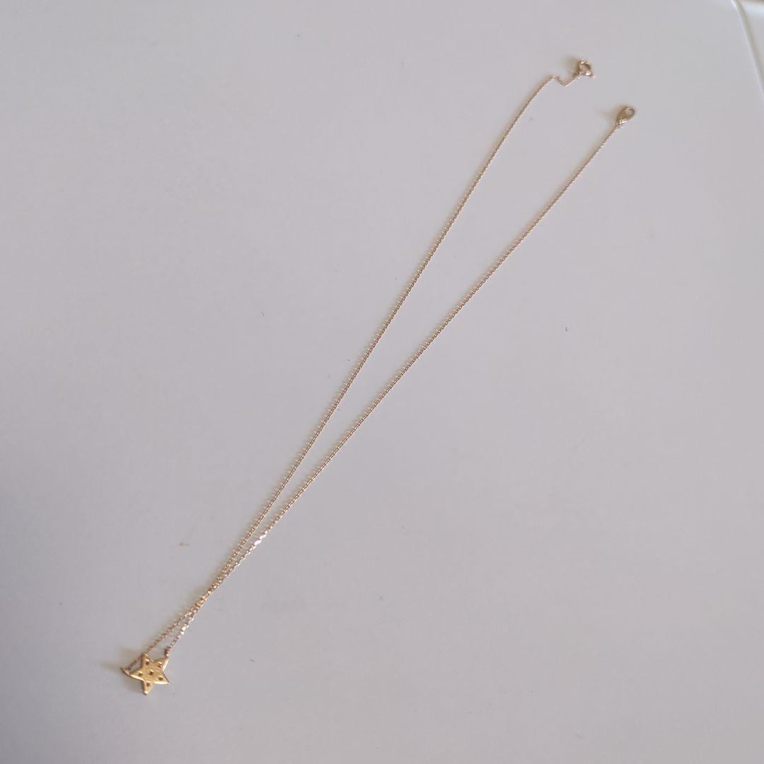 ete k10 星のネックレス